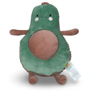 Carters Just One You Avocado Baby Plush Stuffed Animal Toy 9" Green Tan 2022